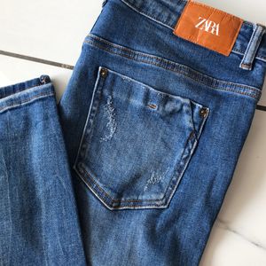 Zara Women Mid Rise Jeans