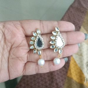 Handmade Kundan Earrings