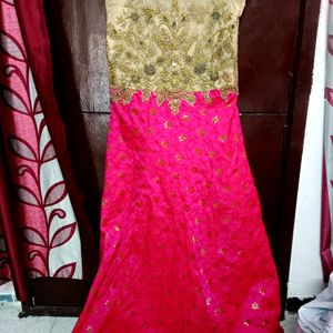 Beautiful Party Dress With Dupatta