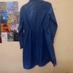 Full Sleeve Denim Dress