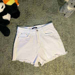 White Korean Shorts