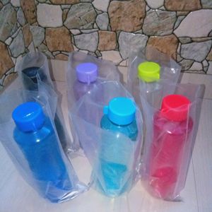 NEW BRANDED PACK OF 6 WATER BOTTLES