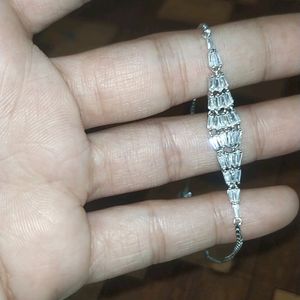 Silver Diamond Bracelet 💗