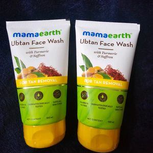 Mamaearth Ubtan Facewash Pack Of 2