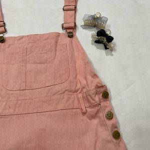 Pastel Pink Dungaree💖