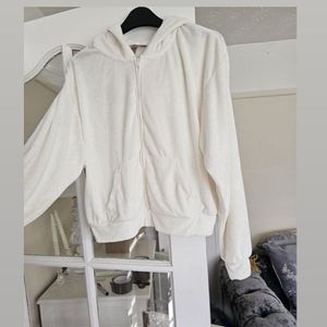 H&M Terry Cloth Hooded Sweatshirt