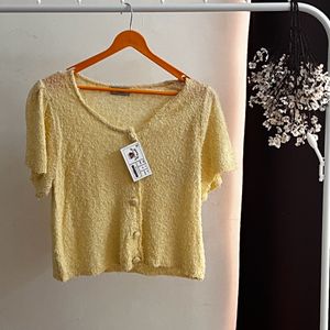 New Lemon Yellow Top