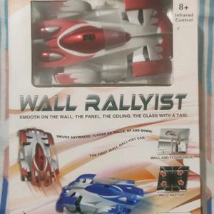 Wall Climbing Car with Remote Control(Red Colour)