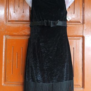 Velvet Med Dress