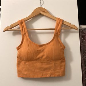 Orange Bra Top / Croptop