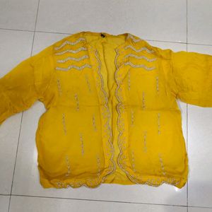 Yellow Handwork 3pec For Wedding