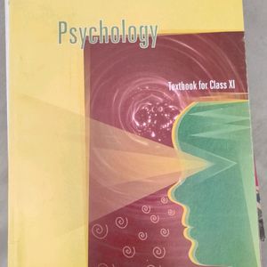 Psychology Class XI textbook