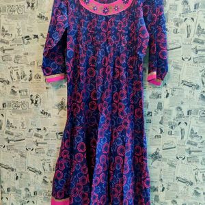 Excellent Quality Anarkali Kurti Pure Cotton