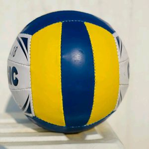 "Synthetic Super Volleyball - Size 5, Yellow & Blu