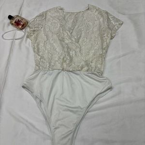 Cream Colour Bodysuit