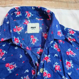 BLUE WOMENS SHIRT