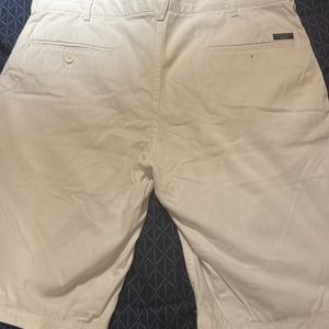 White Indian Terrain Shorts - Regular Fit