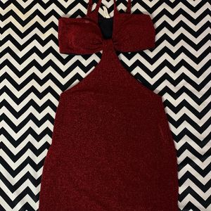 Red Party Wear Dress