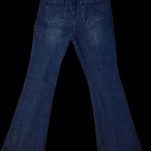 DENIM BOOT CUT JEANS