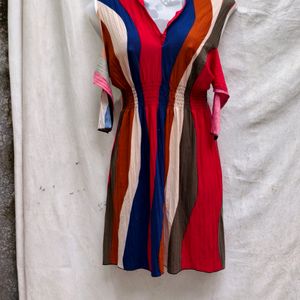 CUTE MULTI COLOUR DRESS