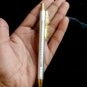 Real Silver Pen New With Full Ink