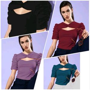 Woman Stylish Shoulder Top