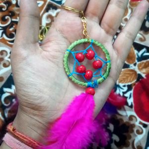 Dreamcatcher Keyrings Multicolour Set Of 10