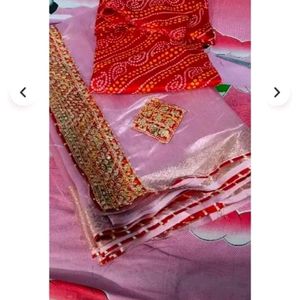 New Cotton Silk Zari Work Saree