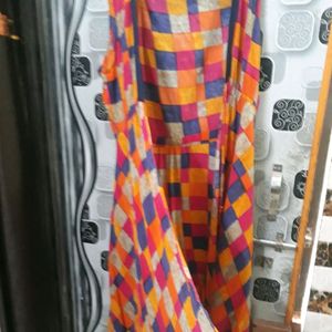 Multi Colour Frock Shrug