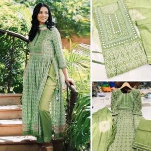 DHANI NAYRA CUT KURTA PANT SET WITHOUT DUPATTA