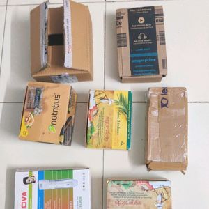 7 Cardboard Boxes, Packing Box, Packaging Material