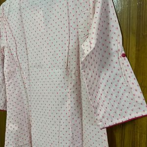 Aurelia Pink Cotton Kurti