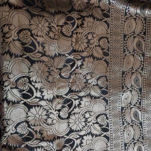 Black colour Banarasi Saree