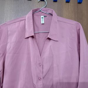 💙💙 Beautiful Rose Pink Adda Shirt 👕 For Women