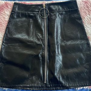 Leather Skirt For Size 26-28