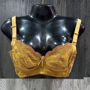 Shiny Golden Bra