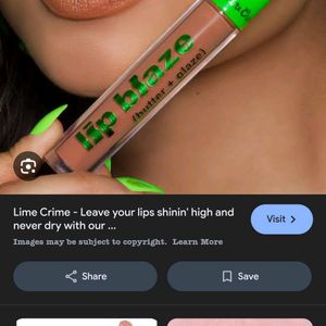 Lime Crime Lip Blaze Liquid Lipstick