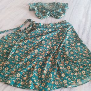 Top And Wrap Skirt