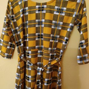 SG Handicrafts Checkered Kurta