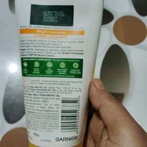 Garnier Facewash