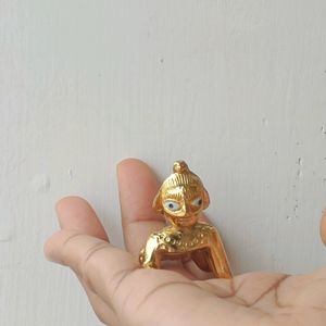Brass Laddu Gopal Idol
