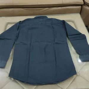 Charcol Denim Look Shirt