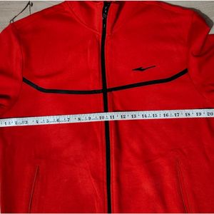 Erke zipper sweatshirt red size XL