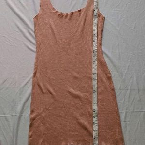 Peach Bodycon Dress