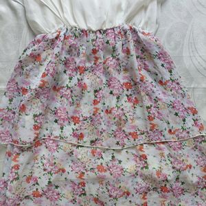 Zingrin Floral Layered Dress