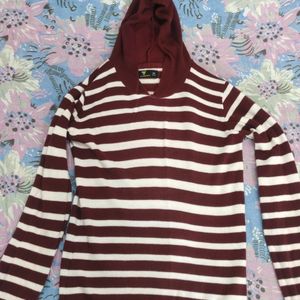 Marron Teamspirit Sweatshirt In Size XS