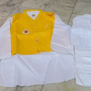 panjabi kurta jacket Chudidar Pajami