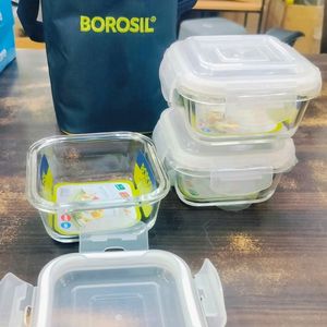 Borosil Glass Lunch Box