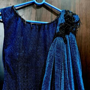 Blue havy Gown