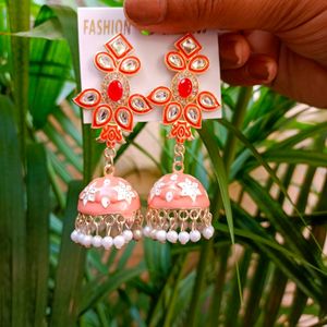 Meenakari Jhumka_3